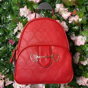 Juicy Couture, Love BookBag in Heart Cool Red
